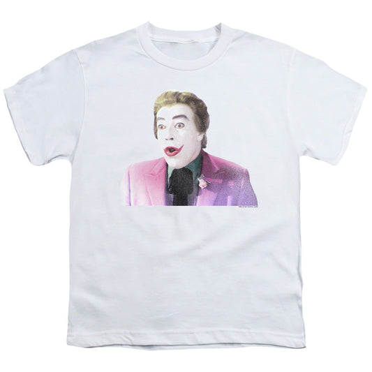 Batman Classic Tv Thrilled Kids Youth T Shirt White Officially Licensed