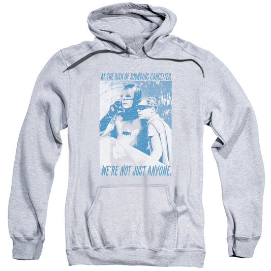 Batman Classic Tv Boogie Nights Mens Hoodie Athletic Heather Officially Licensed