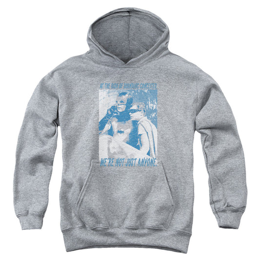 Batman Classic Tv Boogie Nights Kids Youth Hoodie Heather Officially Licensed