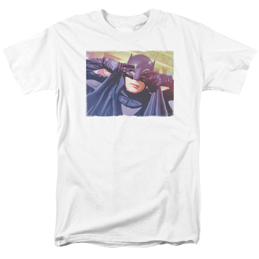 Batman Classic Tv Smooth Groove Mens T Shirt White Officially Licensed