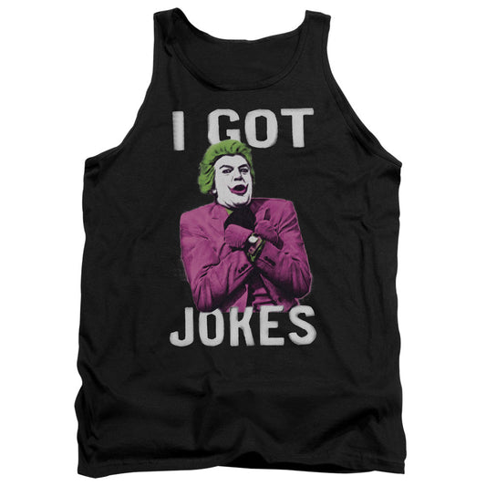 Batman Classic Tv Got Jokes Mens Tank Top Shirt Black Officially Licensed