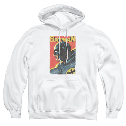 Batman Classic Tv Vintman Mens Hoodie White Officially Licensed