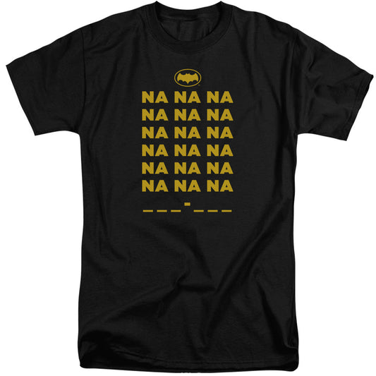 Batman Classic Tv Na Na Na Mens Tall T Shirt Black Officially Licensed