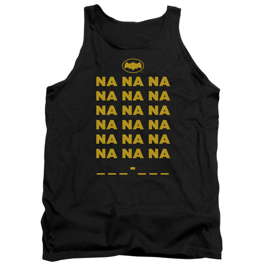 Batman Classic Tv Na Na Na Mens Tank Top Shirt Black Officially Licensed
