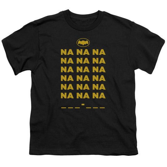 Batman Classic Tv Na Na Na Kids Youth T Shirt Black Officially Licensed