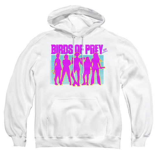 Birds Of Prey Silhouettes Mens Hoodie White Officially Licensed