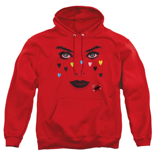 Birds Of Prey Red Harley Mens Hoodie Red Officially Licensed