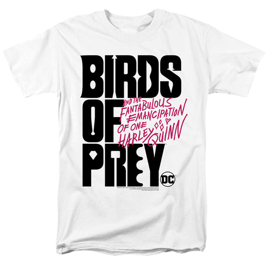 Birds Of Prey Birds Of Prey Logo Mens T Shirt White Officially Licensed