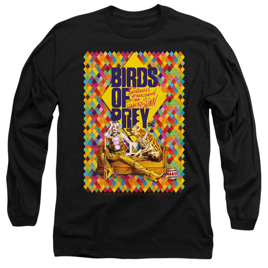 Birds Of Prey Couch Mens Long Sleeve Shirt Black Officially Licensed