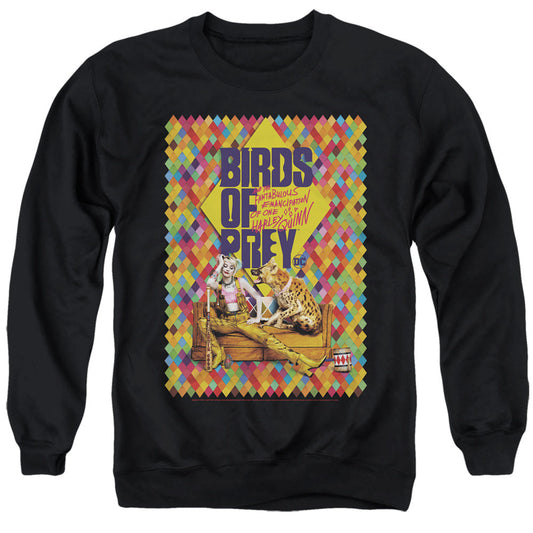 Birds Of Prey Couch Mens Crewneck Sweatshirt Black Officially Licensed