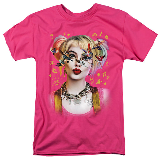 Birds Of Prey Seeing Birds Mens T Shirt Hot Pink Officially Licensed