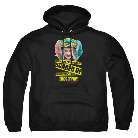 Birds Of Prey Scared Of Mens Hoodie Black Officially Licensed