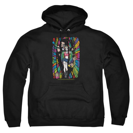 Birds Of Prey Color Corridor Mens Hoodie Black Officially Licensed