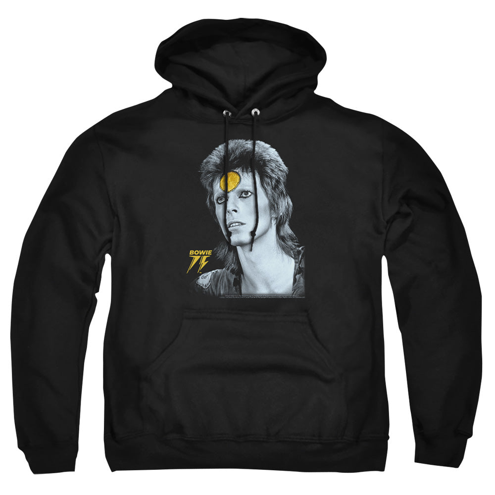 David Bowie Golden Bowie Mens Hoodie Black Officially Licensed