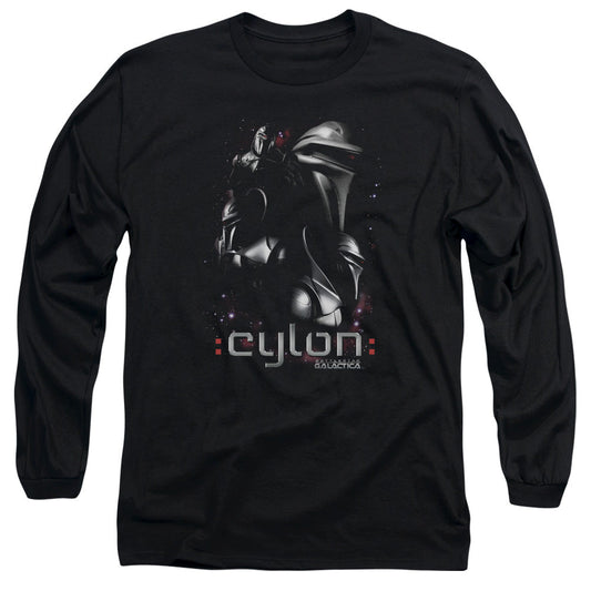 Batlestar GalACtica Centurions Mens Long Sleeve Shirt Black Officially Licensed