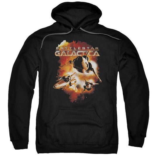 Batlestar GalACtica (New) Vipers Stretch Mens Hoodie Black Officially Licensed