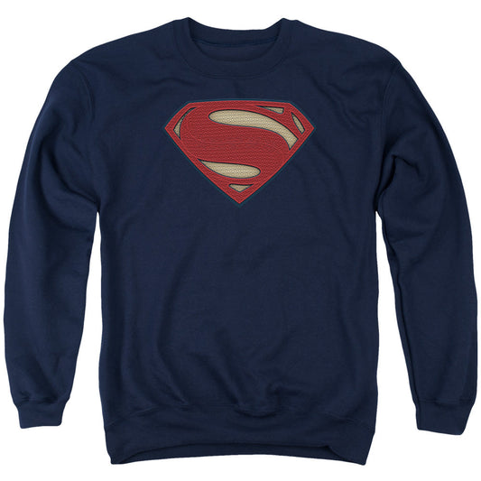 Batman V Superman Super Movie Logo Mens Crewneck Sweatshirt Royal Officially Licensed