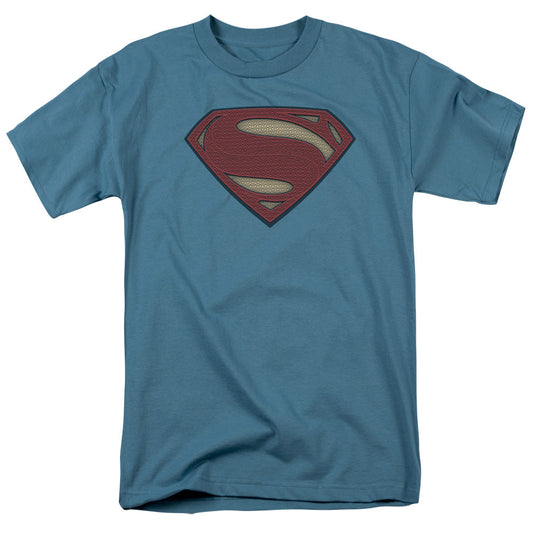 Batman V Superman Super Movie Logo Mens T Shirt Slate Officially Licensed