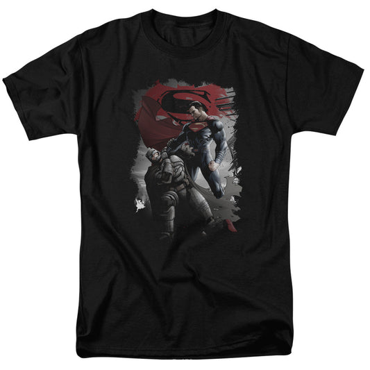 Batman Vs Superman Choke Mens T Shirt Black Officially Licensed