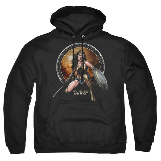 Batman V Superman Batlle Zone Mens Hoodie Black Officially Licensed