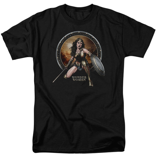 Batman V Superman Batlle Zone Mens T Shirt Black Officially Licensed