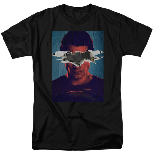 Batman Vs Superman Superman Poster Mens T Shirt Black Officially Licensed