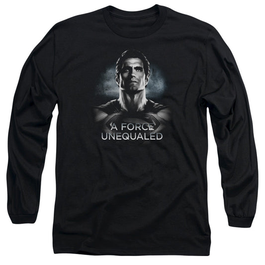 Batman V Superman Unequaled Mens Long Sleeve Shirt Black Officially Licensed