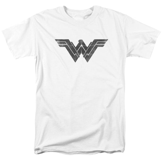 Batman V Superman Folded And Distressed Mens T Shirt White Officially Licensed