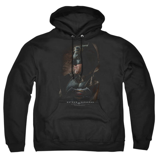 Batman V Superman Desert Gear Mens Hoodie Black Officially Licensed