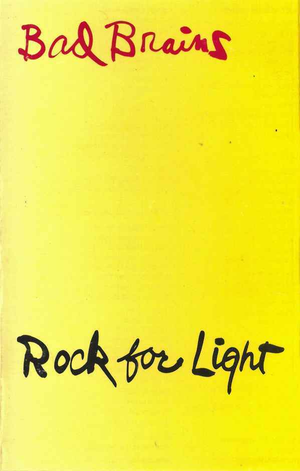 Bad Brains - Rock For Light (Yellow Cassette) [Cassette]