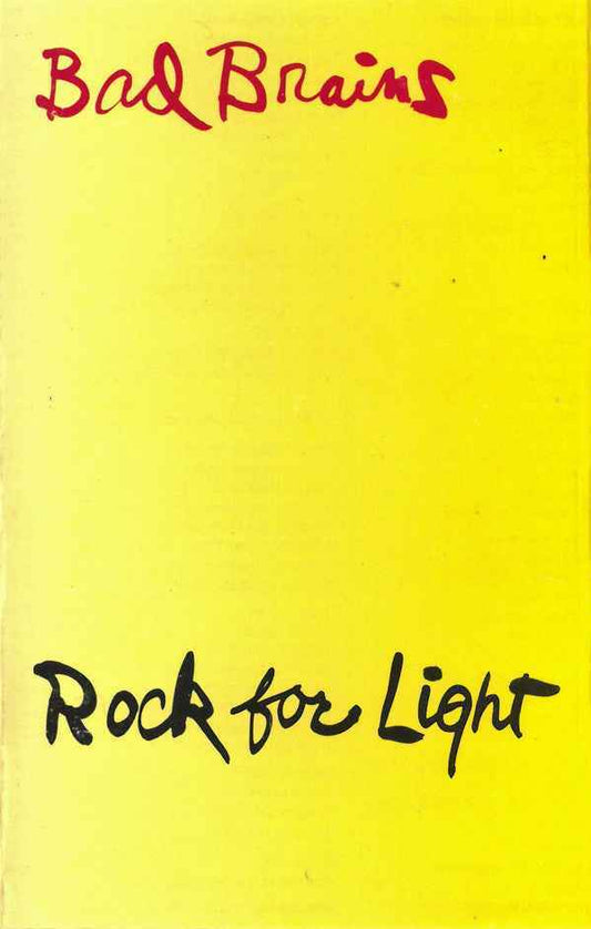 Bad Brains - Rock For Light (Yellow Cassette) [Cassette]