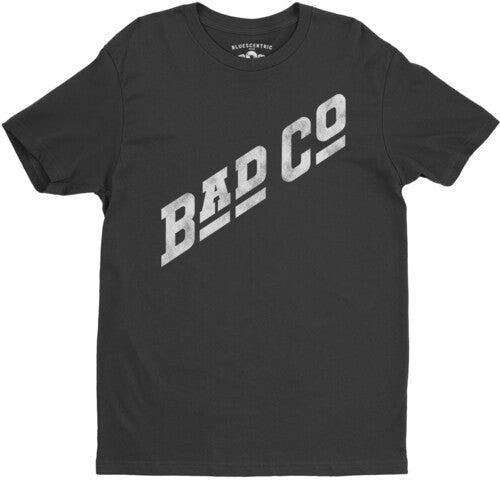 Bad Company Bad Company Logo Black Lightweight Vintage Style T-Shirt (Large) [T-Shirt]