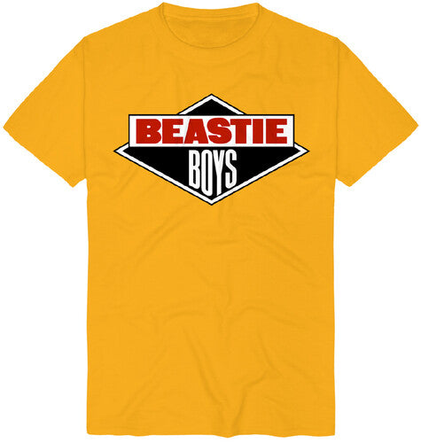 Beastie Boys Beastie Boys Diamond Logo Gold Unisex Short Sleeve T-shirt Small [T-Shirt] - Rock Band Apparel
