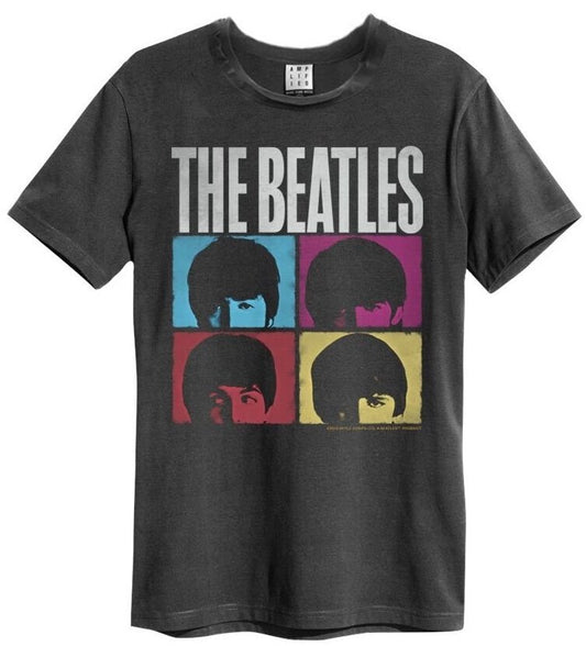 Beatles Hard Days Night (Vintage T-Shirt) [T-Shirt] - Rock Band Apparel