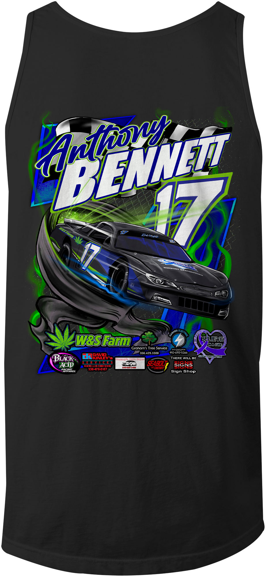 Anthony Bennett 2023 Tank Tops