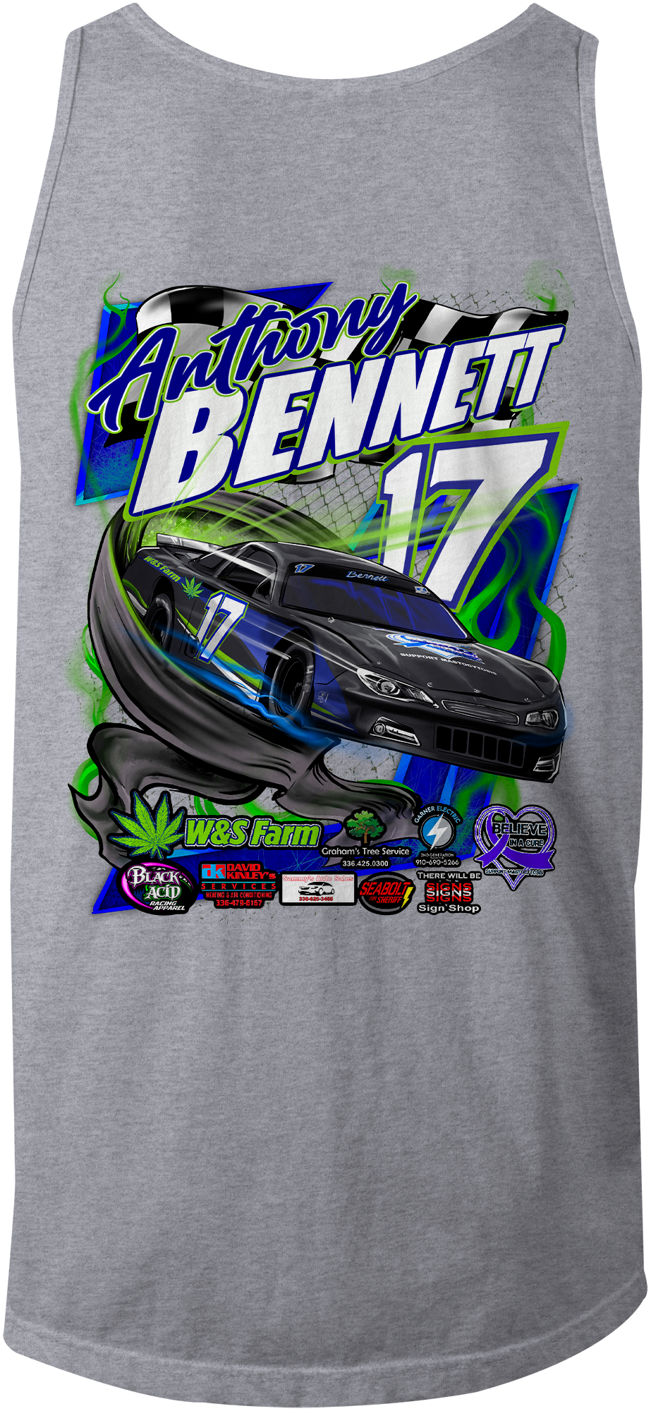 Anthony Bennett 2023 Tank Tops