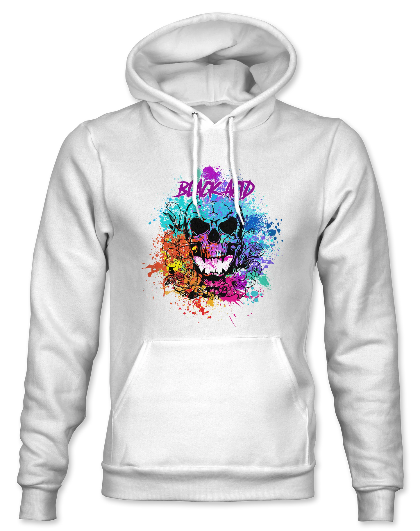 Black Acid Racing - Screamin' Skull Design