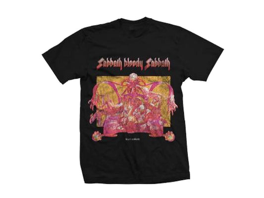 Black Sabbath Sabbath Bloody(Distressed) [T-Shirt] - Rock Band Apparel