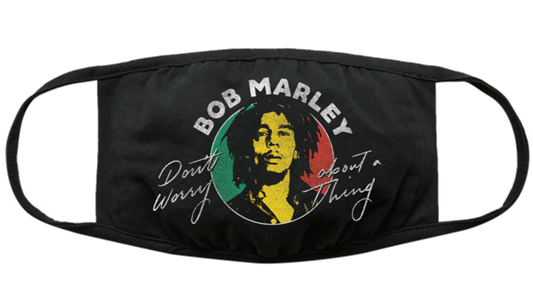 Bob Marley Bob Marley Face Covering [Apparel] - Rock Band Apparel