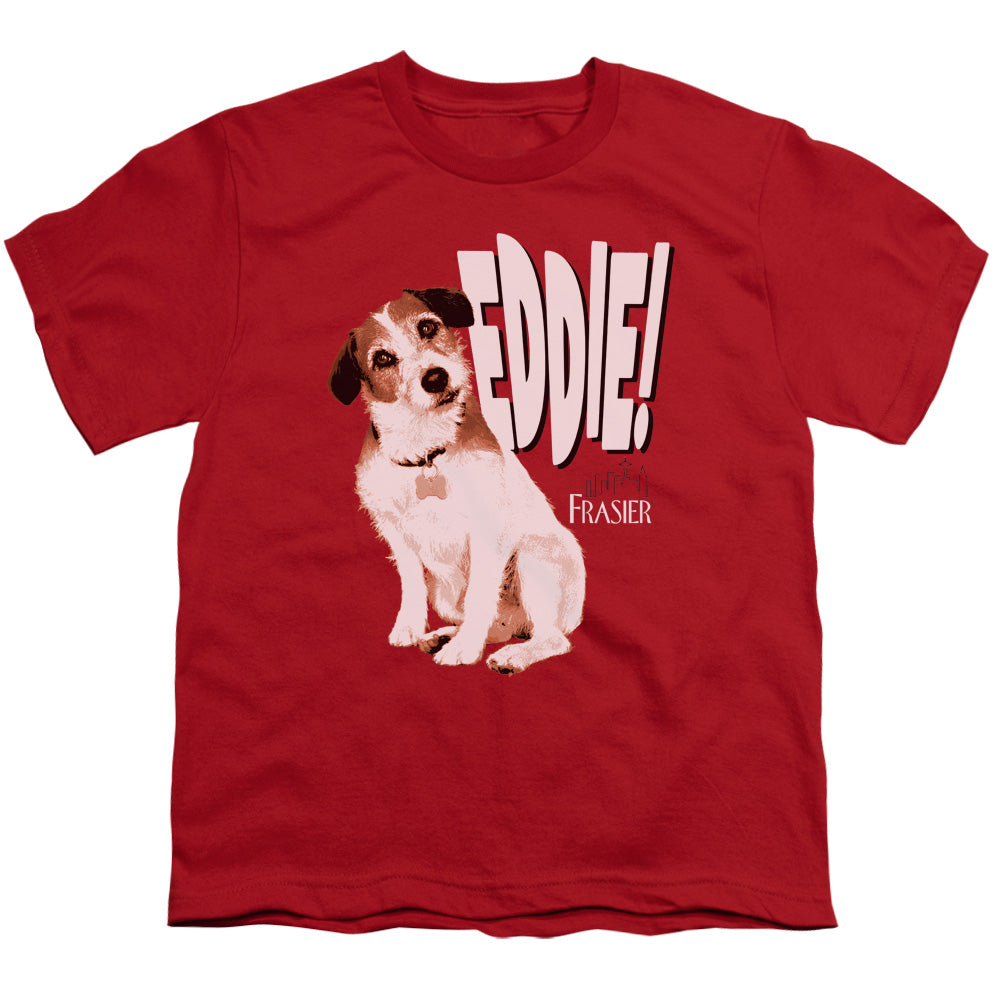 Frasier Eddie Kids Youth T Shirt Red Officially Licensed