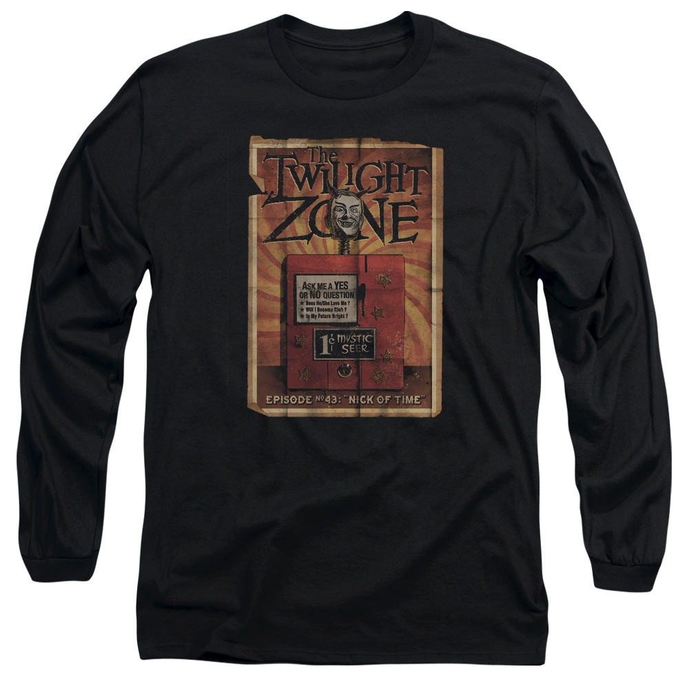 Twilight Zone Seer Mens Long Sleeve Shirt Black Officially Licensed