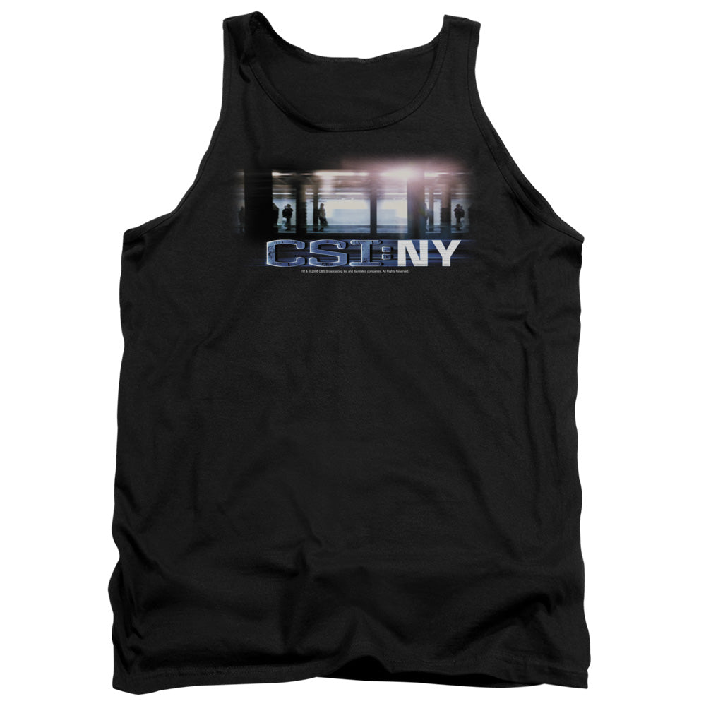 Csi New York Subway Mens Tank Top Shirt Black Officially Licensed