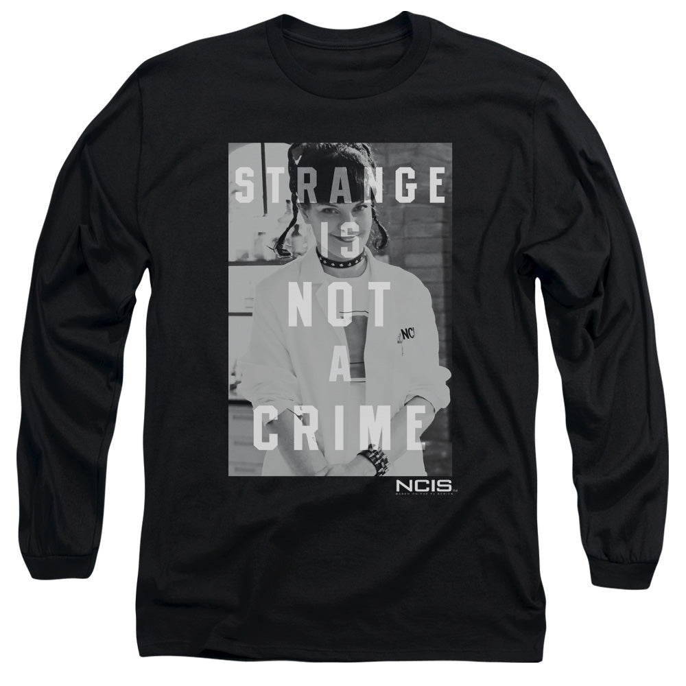 Ncis Strange Mens Long Sleeve Shirt Black Officially Licensed