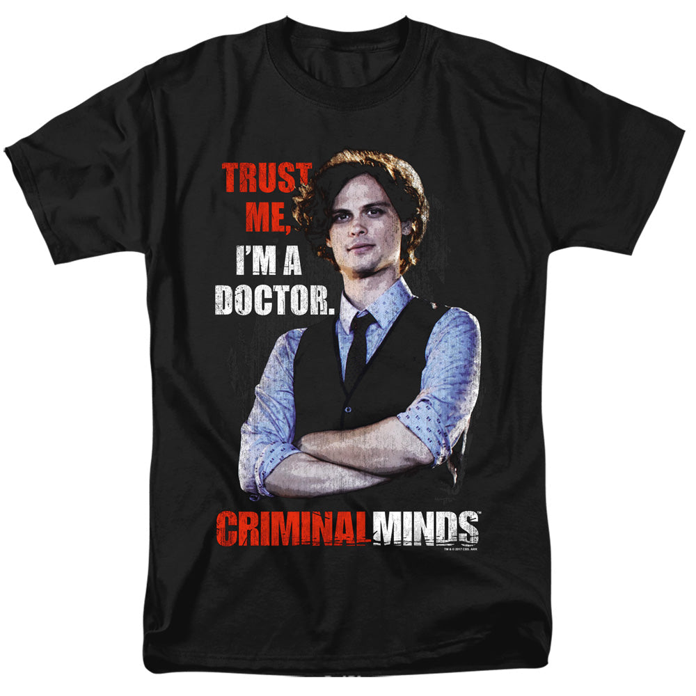 Criminal Minds Trust Me Mens T Shirt Black Officially Licensed