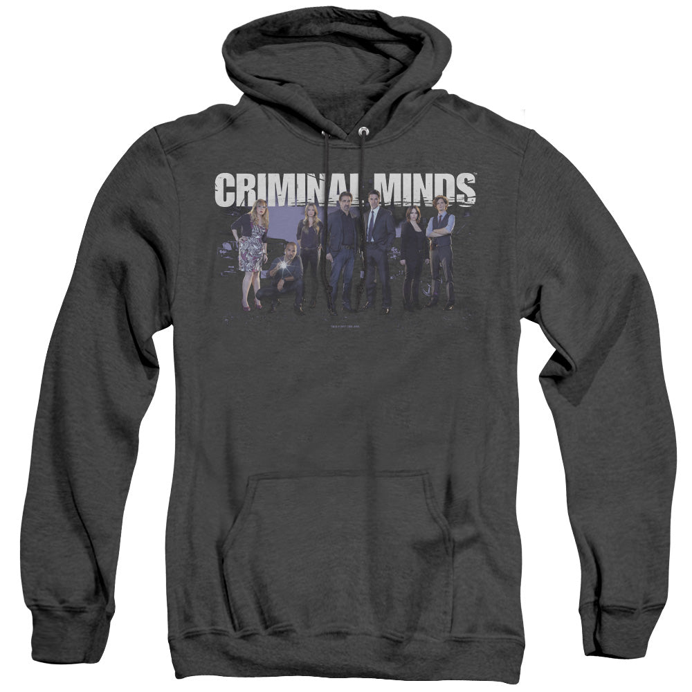 Criminal Minds Season 10 Cast Heather Mens Hoodie Black Officially Licensed