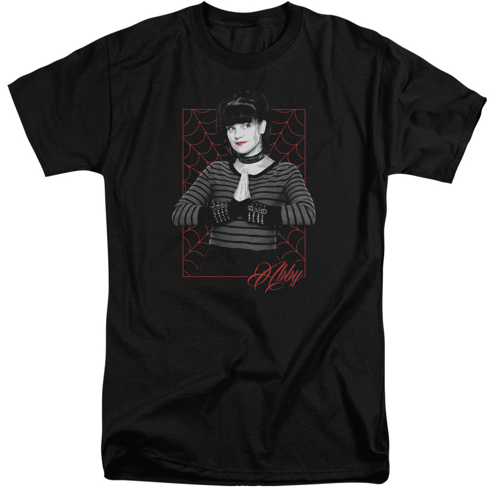 Ncis Abby Webs Mens Tall T Shirt Black Officially Licensed