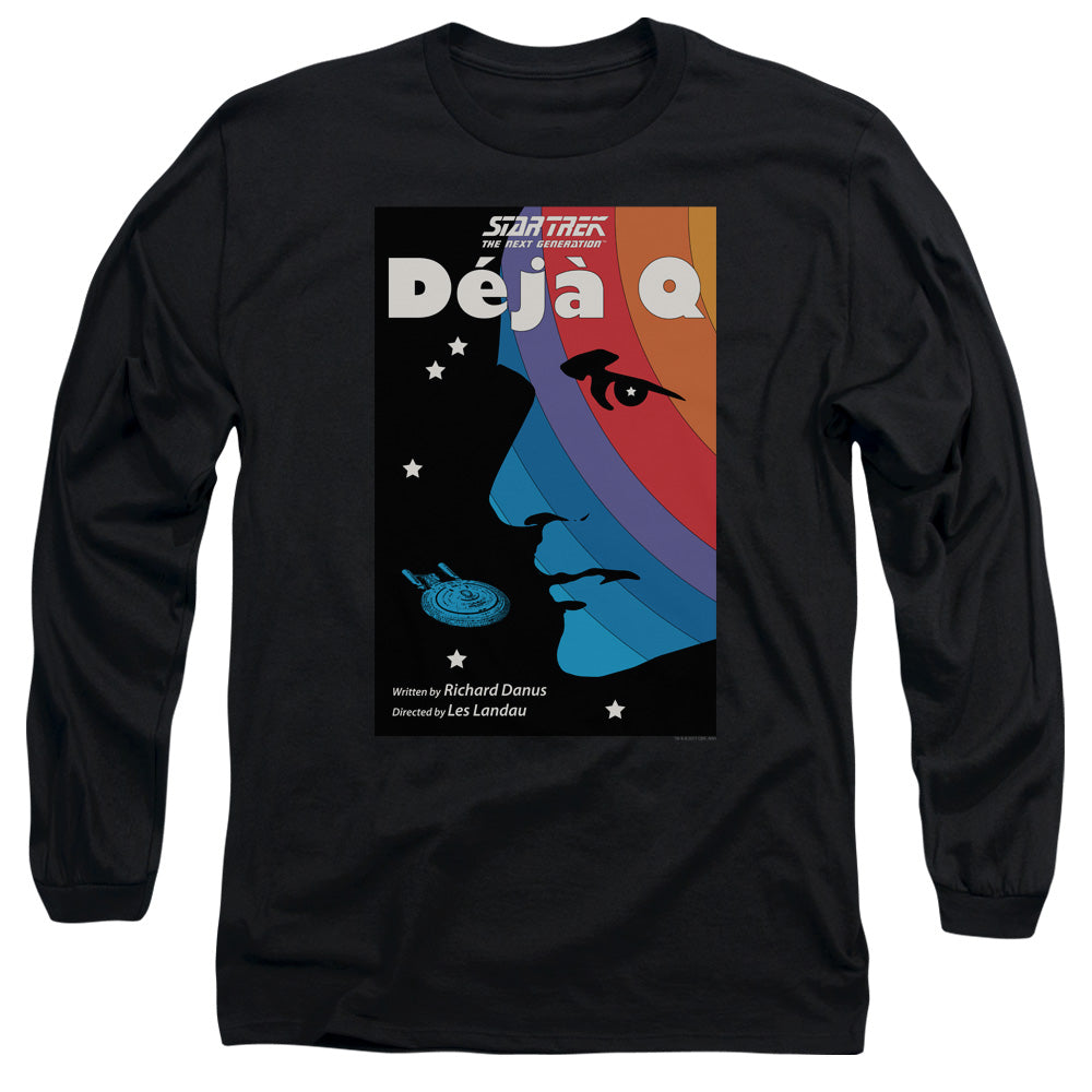 Star Trek Tng Season 3 Episode 13 Mens Long Sleeve Shirt Black Officially Licensed Officially Licensed