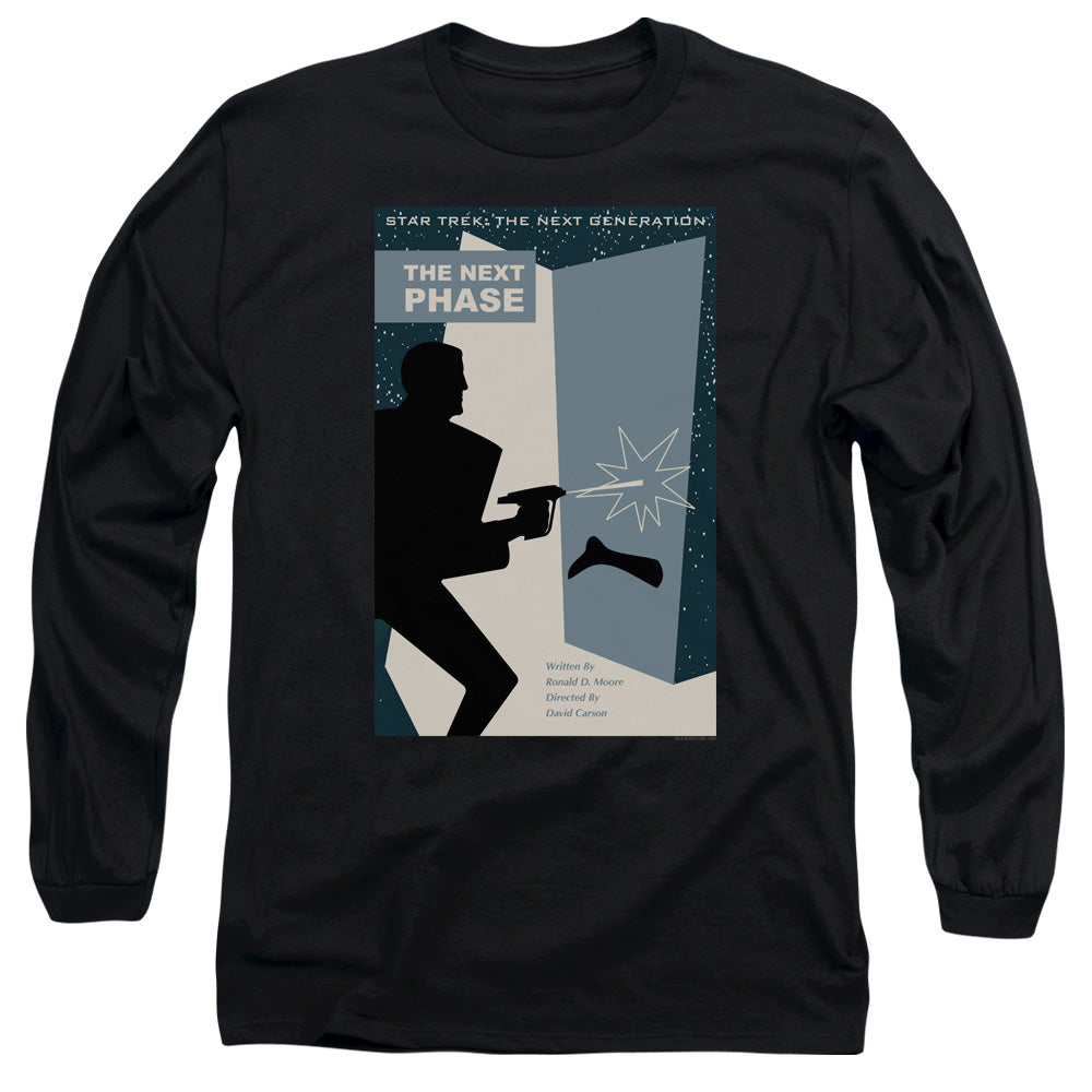 Star Trek Tng Season 5 Episode 24 Mens Long Sleeve Shirt Black Officially Licensed Officially Licensed