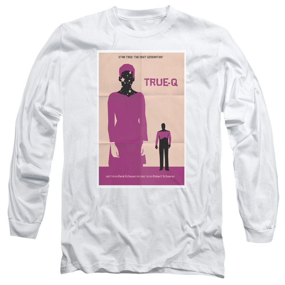 Star Trek Tng Season 6 Episode 6 Mens Long Sleeve Shirt White Officially Licensed Officially Licensed
