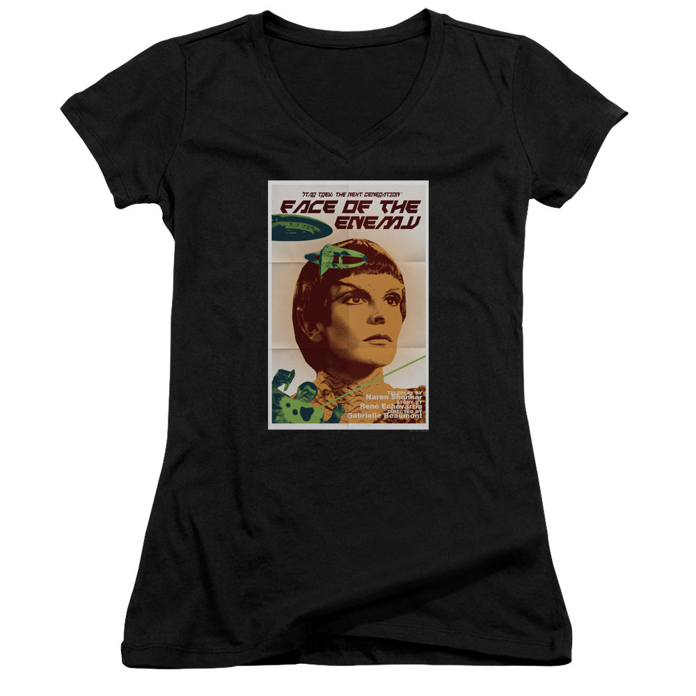 90210 Color Blend Logo Womens T Shirt Black Officially Licensed
